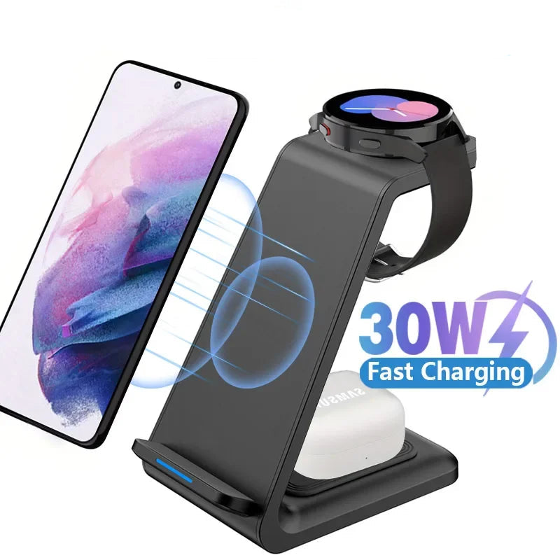 Tricharge Pro Compact 30W Fast Wireless Charger