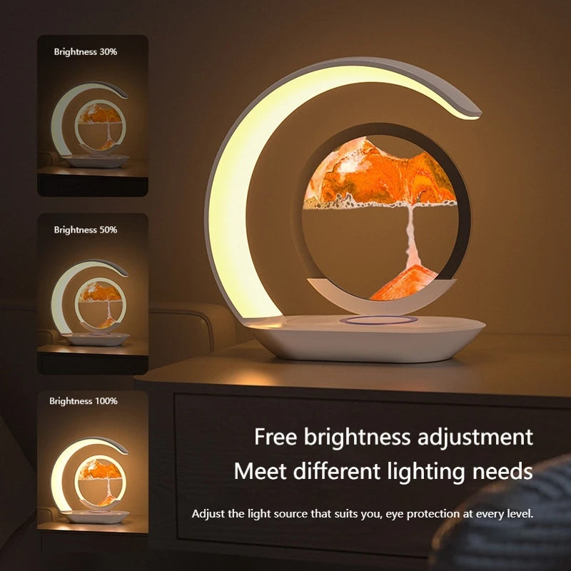 ArtGlow 3-in-1 Wireless Charger Lamp