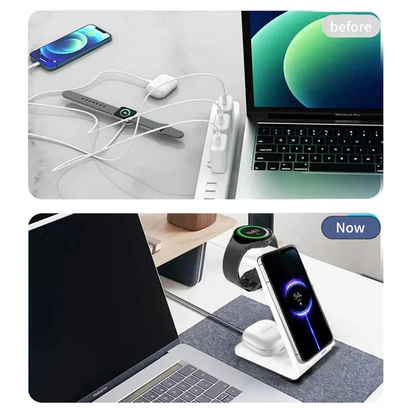 Tricharge Pro Compact 30W Fast Wireless Charger