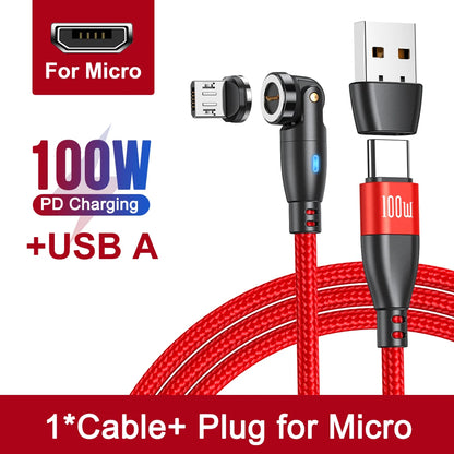 Fast Charging Magnetic Device Cable