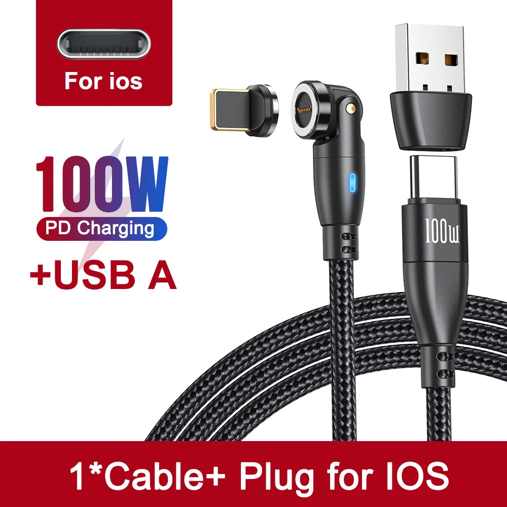 Fast Charging Magnetic Device Cable