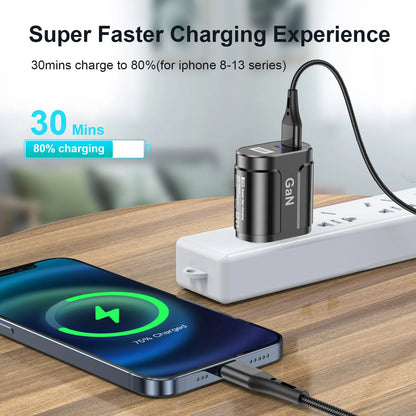 65w Fast Charger AU EU US UK Plug