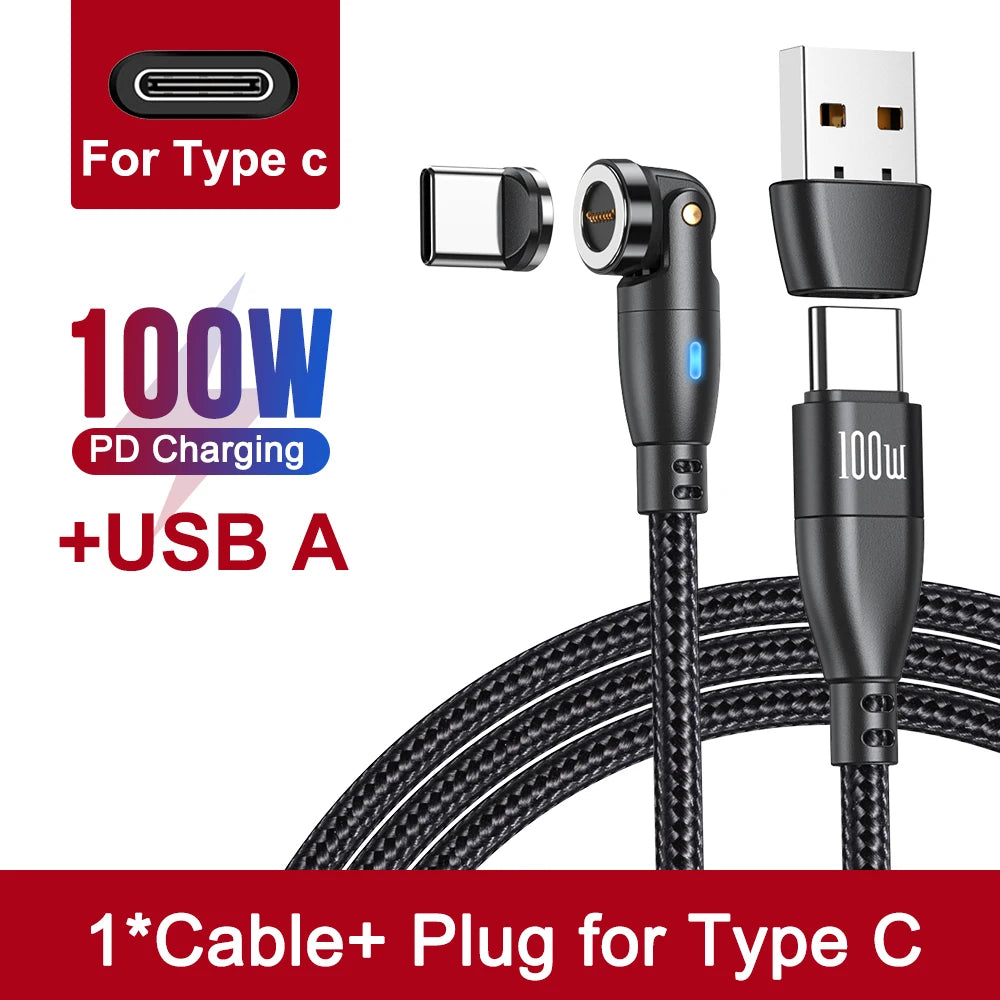 Fast Charging Magnetic Device Cable